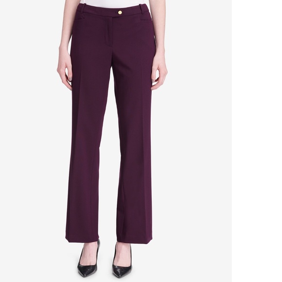 - Calvin Klein NWT purple modern fit slacks